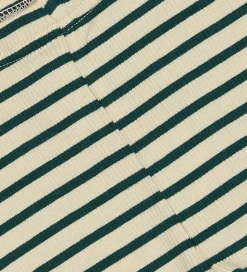 Petit Piao Leggings - Rib - Modal - Dark Sea/Off White