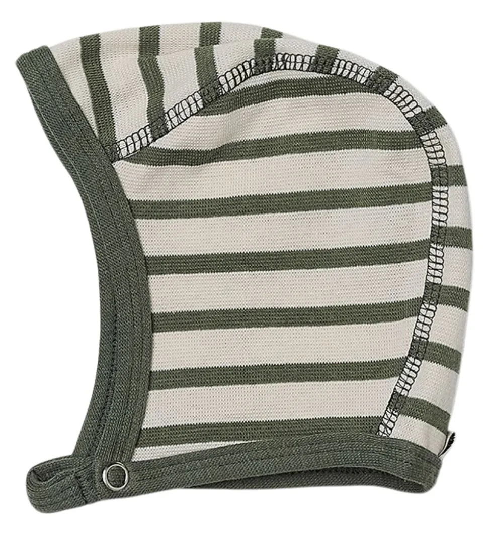 Racing Kids Babyhjelm - Turtle Green/Eggshell