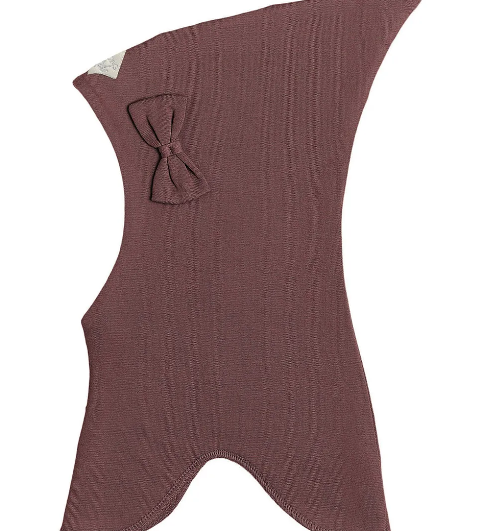 Racing Kids Elefanthue - 2-lags - Dusty Heather m. Sløjfe