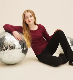 Rosemunde Bluse - Rib - RkBalta - Lace - Tawny Port