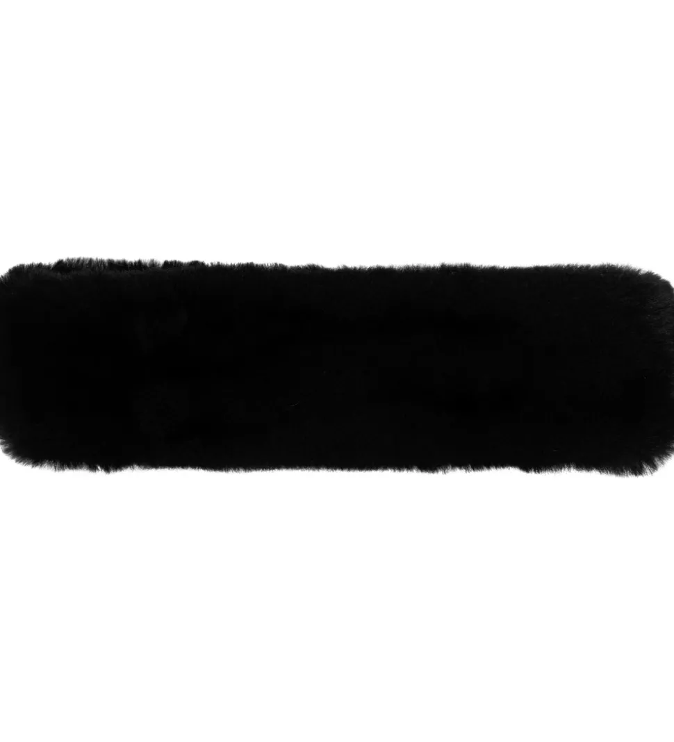 Rosemunde Pandebånd - Fåreskind - RhSydney - Black