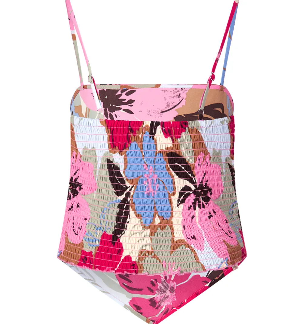 Rosemunde Top - Cropped - Supersized Floral Print