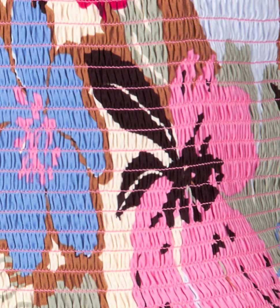 Rosemunde Top - Cropped - Supersized Floral Print