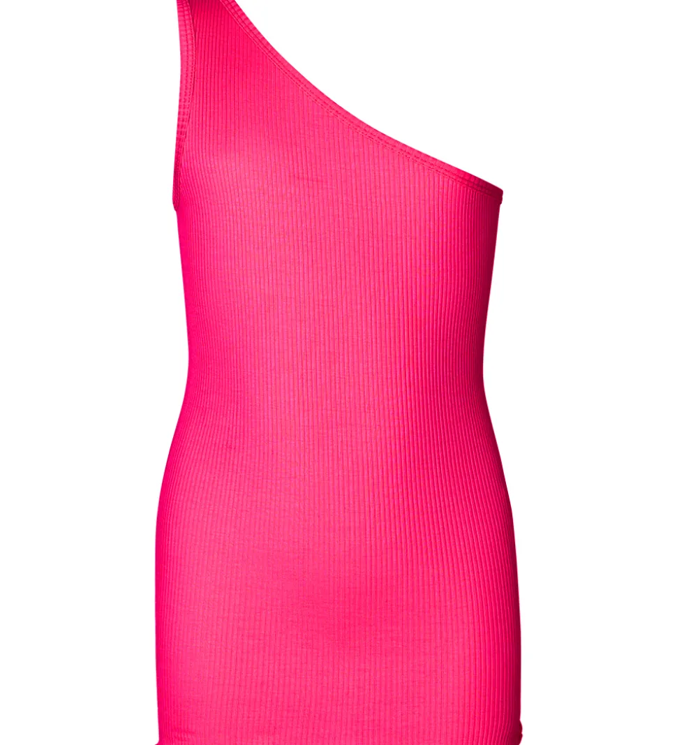 Rosemunde Top - One Shoulder - Pink Berry