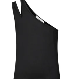 Rosemunde Top - One Shoulder - Sort