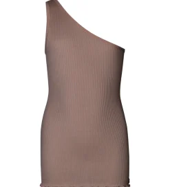 Rosemunde Top - One Shoulder - Dark Sand