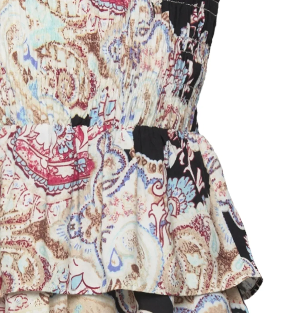 Rosemunde Top - Paisley - Blue Paisley Print