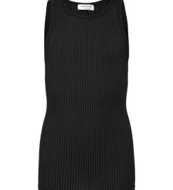 Rosemunde Top - Rib - Baku - Sort