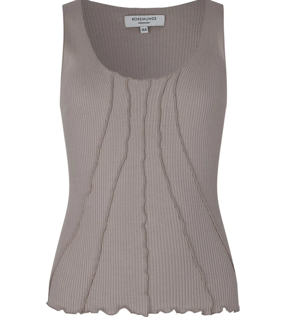 Rosemunde Top - Rib - Falcon
