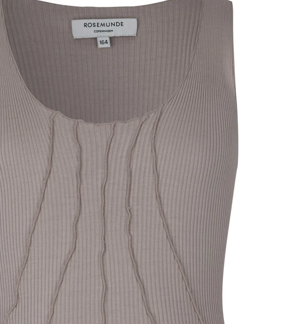 Rosemunde Top - Rib - Falcon