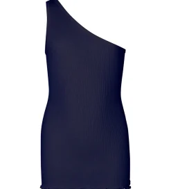 Rosemunde Top - Rib - One Shoulder - Navy
