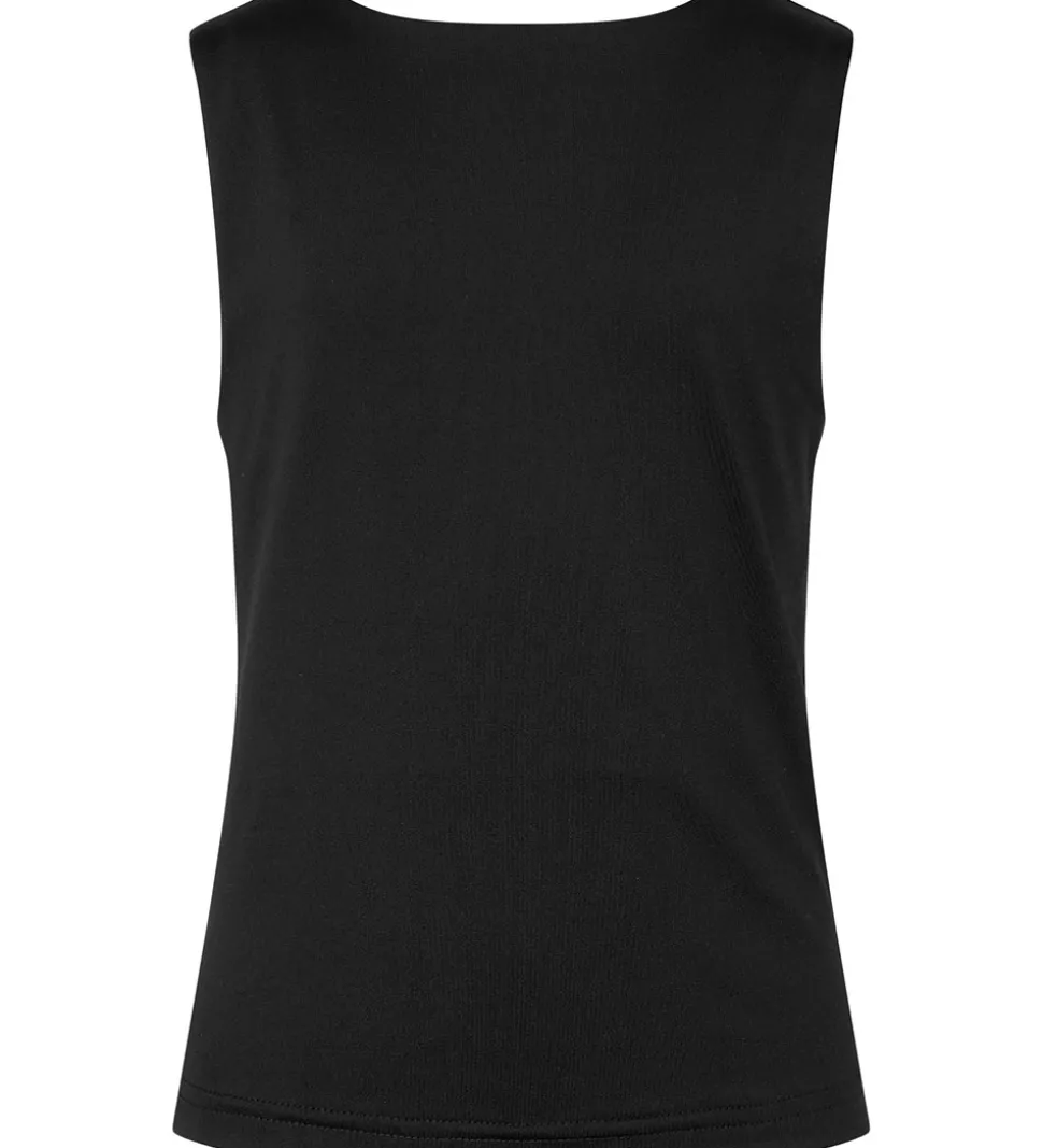 Rosemunde Top - Vendbar - Sort