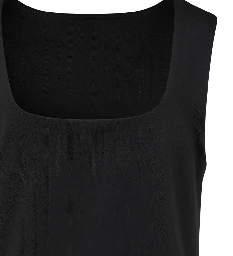 Rosemunde Top - Vendbar - Sort