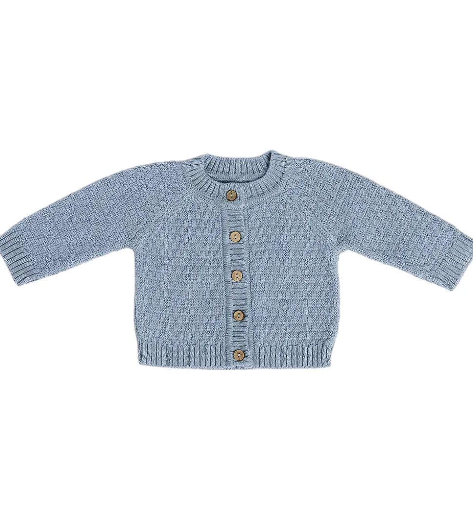 Smallstuff Cardigan - Uld - Lyseblå