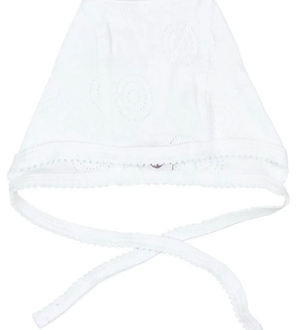 Smallstuff hjelm - Hvid m. Hulmønster