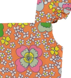 Stella McCartney Kids Top - Cropped - Orange m. Blomster