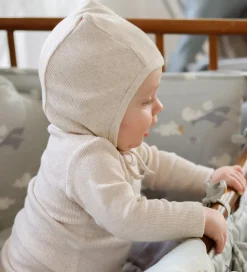 That's Mine Babyhjelm - Canna - Rib - Light Brown Melange