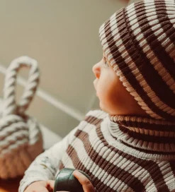 That's Mine Halsedisse - Strik - Rib - Ivan - Brown Stripe