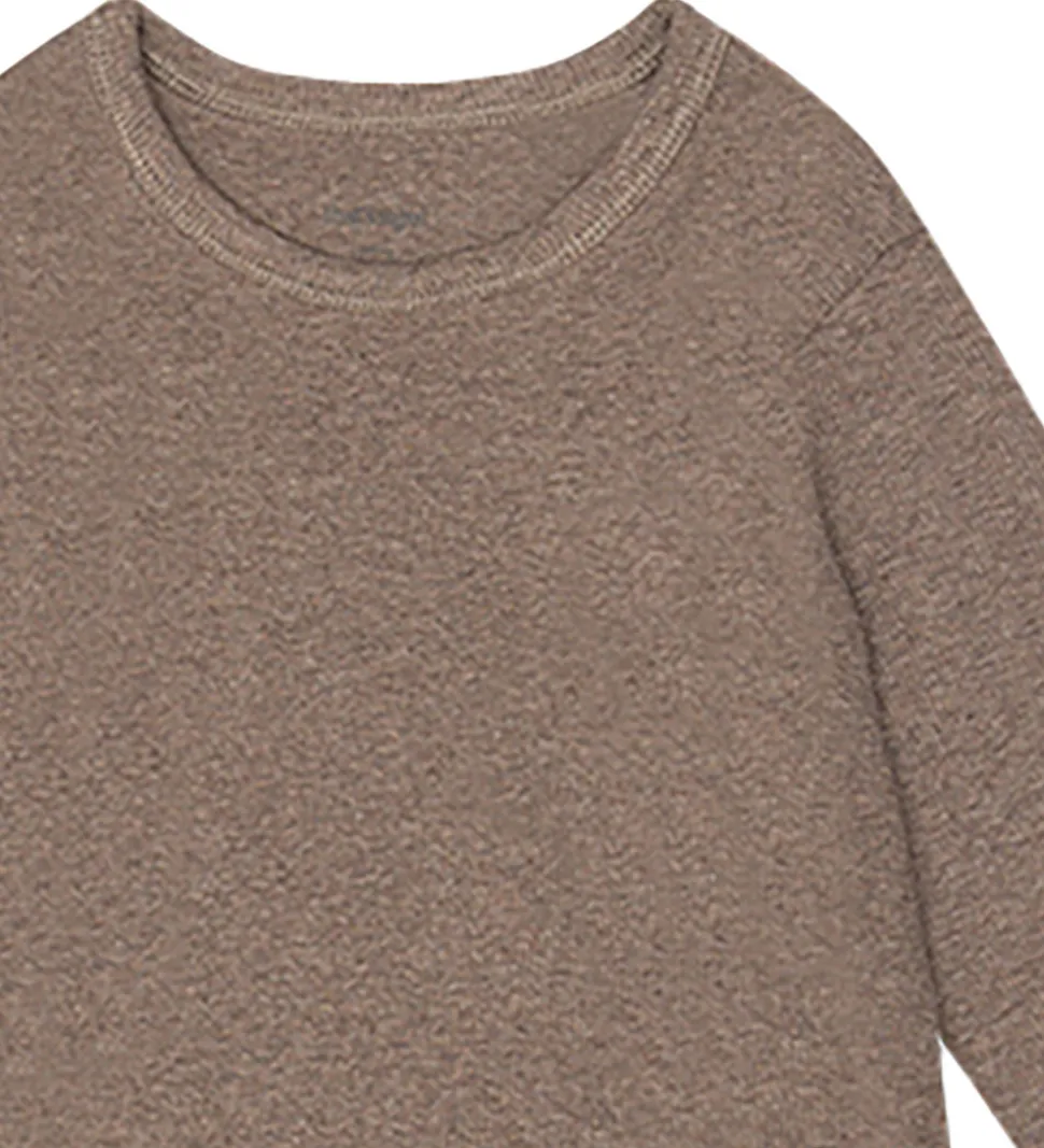 That's Mine Nattøj - 2-delt - Rib - Christer - Brown Melange