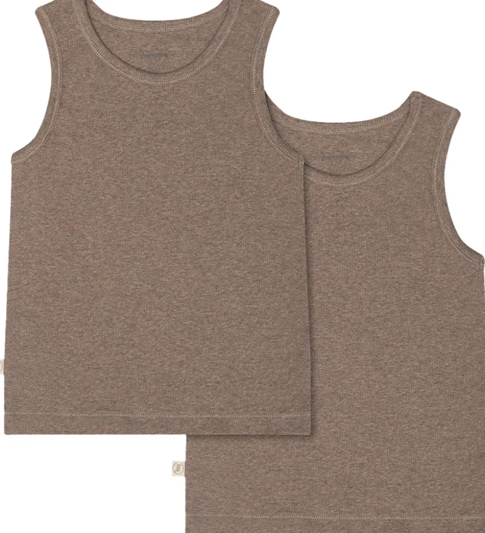 That's Mine Undertrøjer - 2-pak - Rib - Cuno - Brown Melange