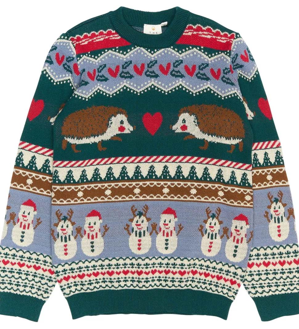 The New Bluse - Strik - TnHoliday Jacquard - Multifarvet