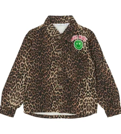 The New Overshirt - Twill - TnPanya - Feather Gray/Leo