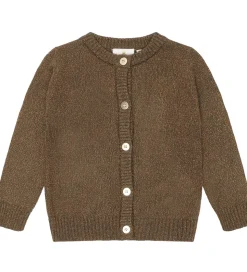 The New Siblings Cardigan - Strik - TnsKeve - Ivy Green m. Glimm