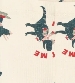 The New Siblings Leggings - Rib - TnsbHoliday - Gardenia Dino