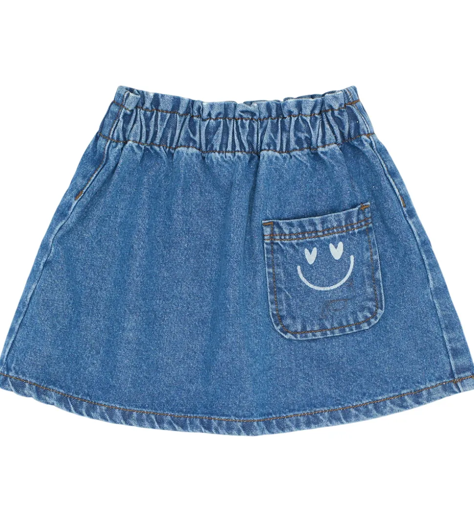 The New Siblings Nederdel - TnstPids - Medium Blue Denim