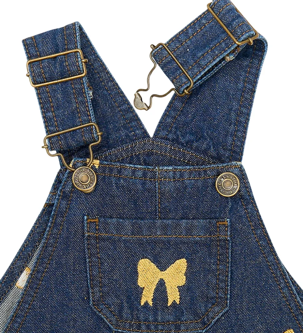 The New Siblings Smækbukser - Denim - TnstRaya - Medium Blue De