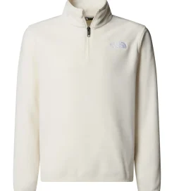 The North Face Fleecetrøje - Glacier - 1/4 Zip - White Dune