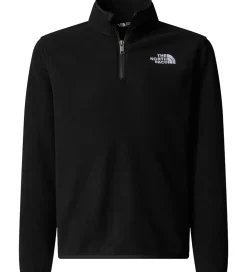 The North Face Fleecetrøje - Glacier - 1/4 Zip - Sort
