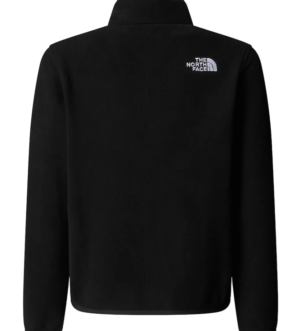 The North Face Fleecetrøje - Glacier - 1/4 Zip - Sort