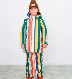 Tiny Cottons Vinterjakke - Multicolor Stripes