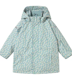 Tiny Cottons Vinterjakke - Cherries - Warm Grey