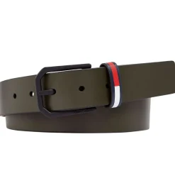 Tommy Hilfiger Bælte - 3,5 cm - Dark Olive
