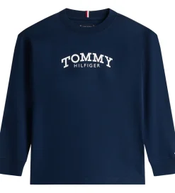 Tommy Hilfiger Bluse - Monotype - Dark Night Navy