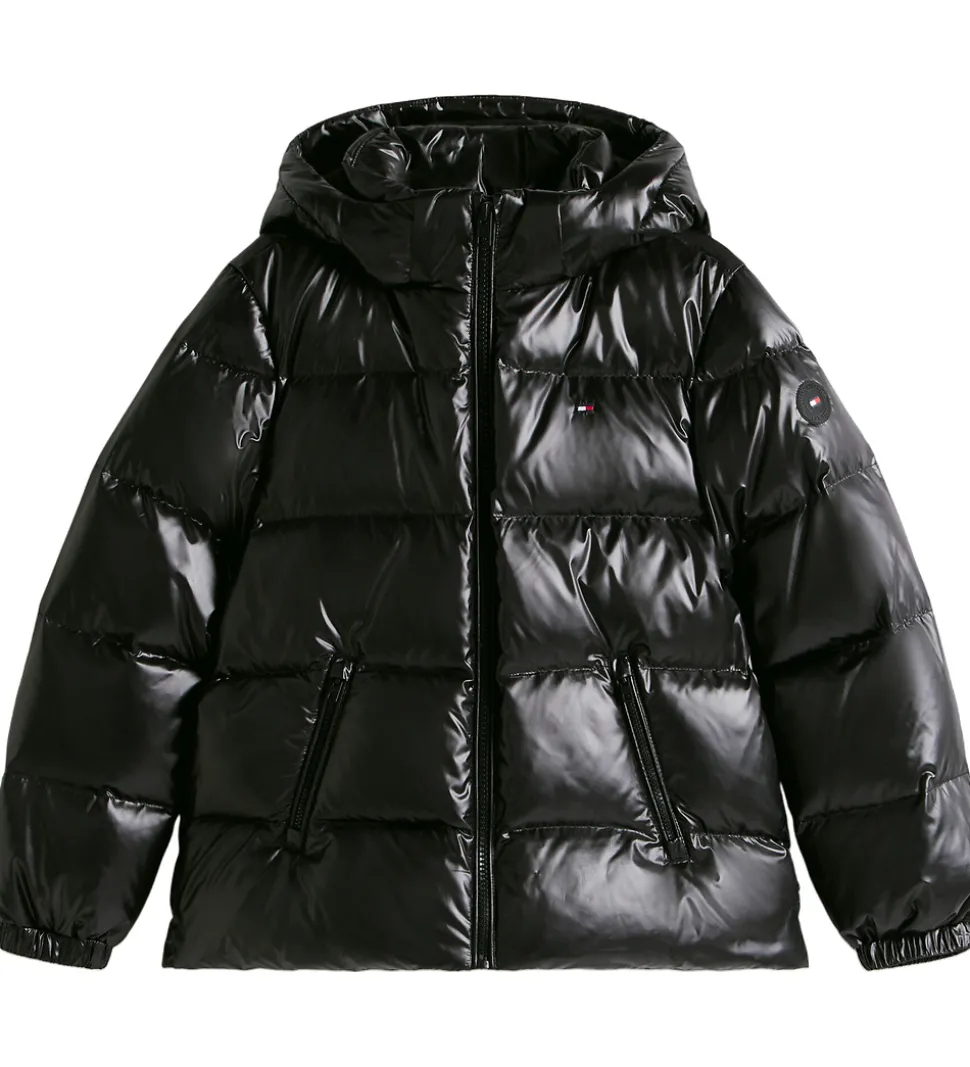 Tommy Hilfiger Dunjakke - Essential Down - Sort