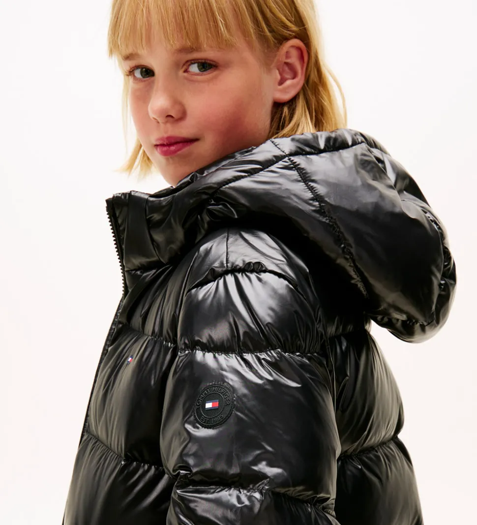 Tommy Hilfiger Dunjakke - Essential Down - Sort