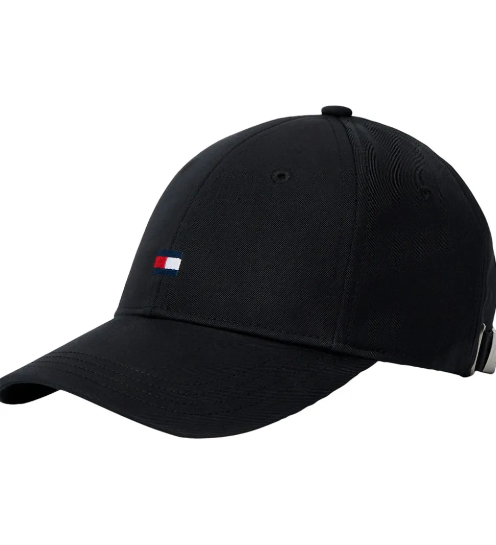 Tommy Hilfiger Kasket - Small Flag - Sort