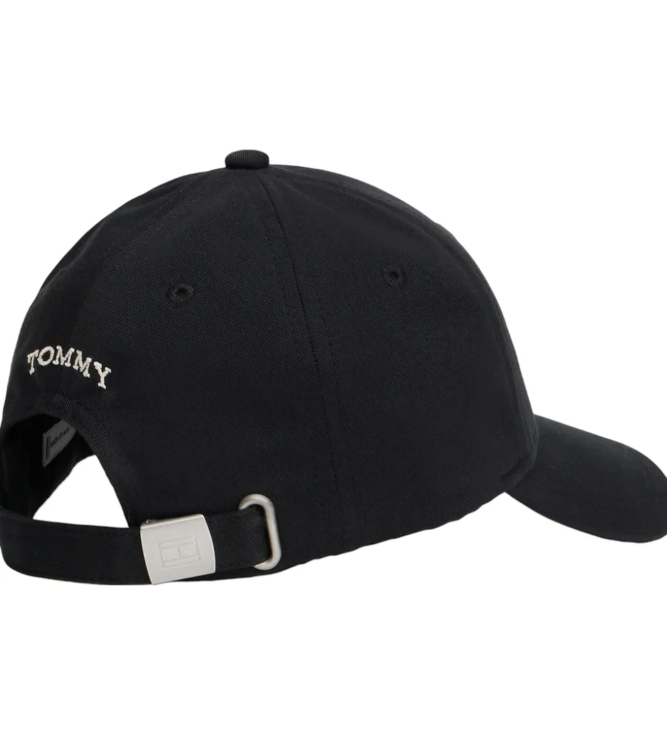 Tommy Hilfiger Kasket - Small Flag - Sort