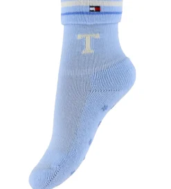 Tommy Hilfiger Strømper - 2-pak - Lyseblå/Hvid