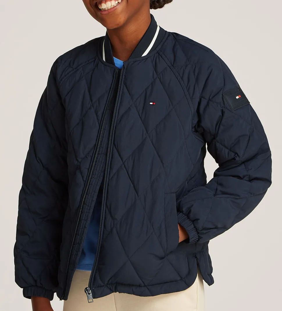 Tommy Hilfiger Termojakke - Quilted - Dark Night Navy