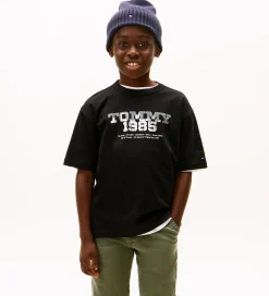 Tommy Hilfiger T-shirt - 1985 Graphic Print - Black