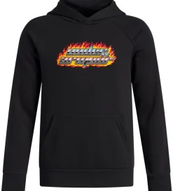 Under Armour Hættetrøje - Rival - Flamin Wordmark