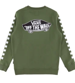 Vans Sweatshirt - Exposition Check II - Pine Forest m. Print