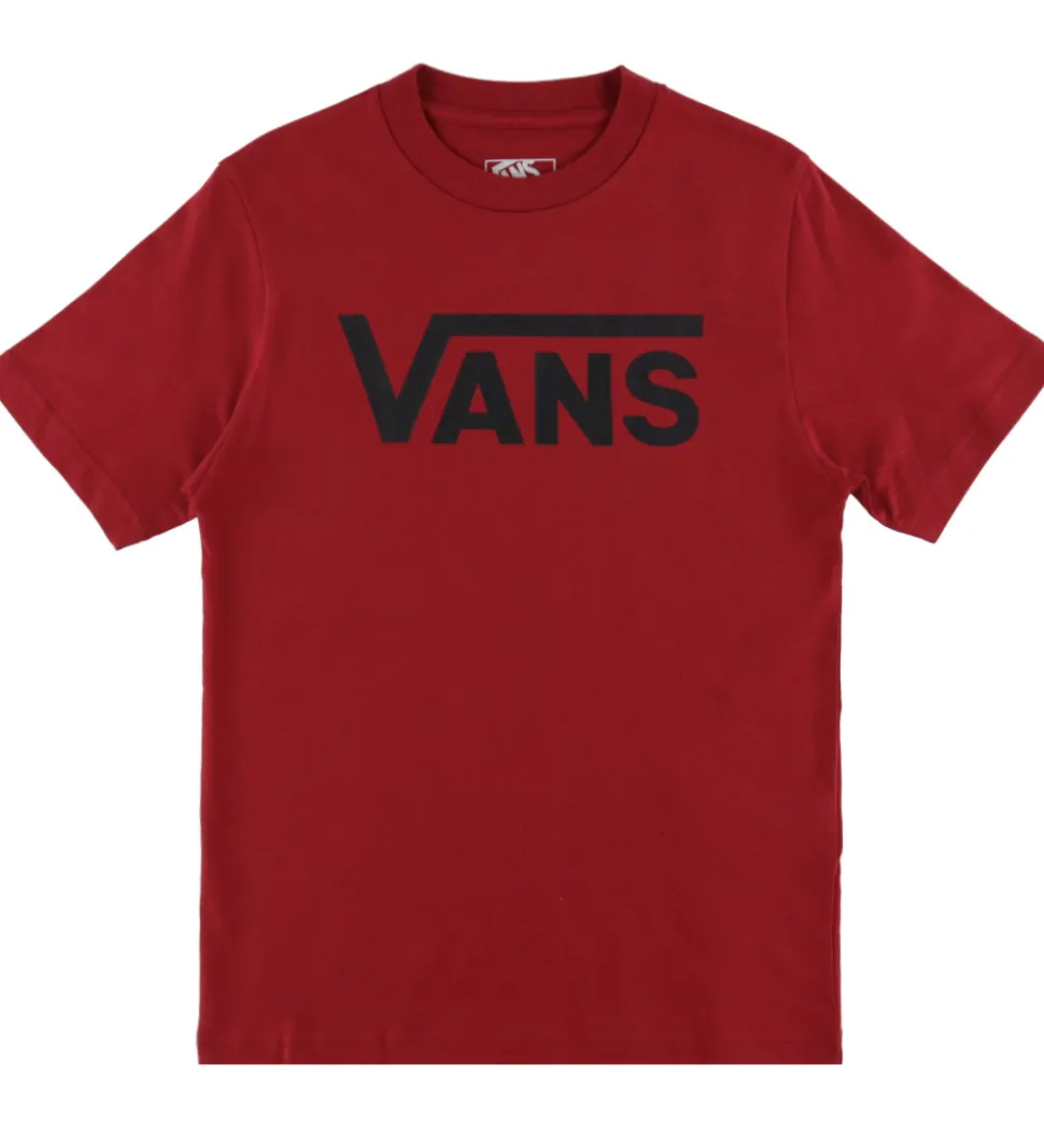 Vans T-shirt - Bordeaux m. Logo