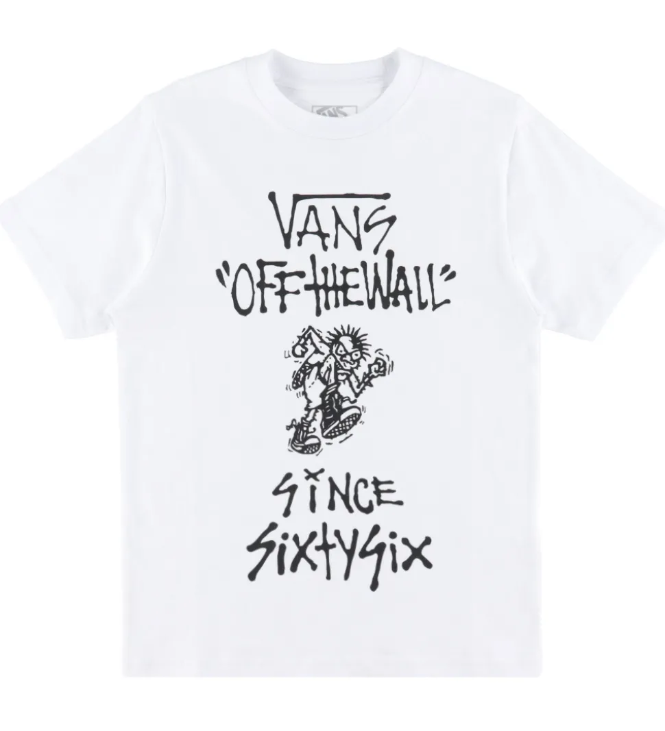 Vans T-shirt - Let Loose - Hvid m. Print