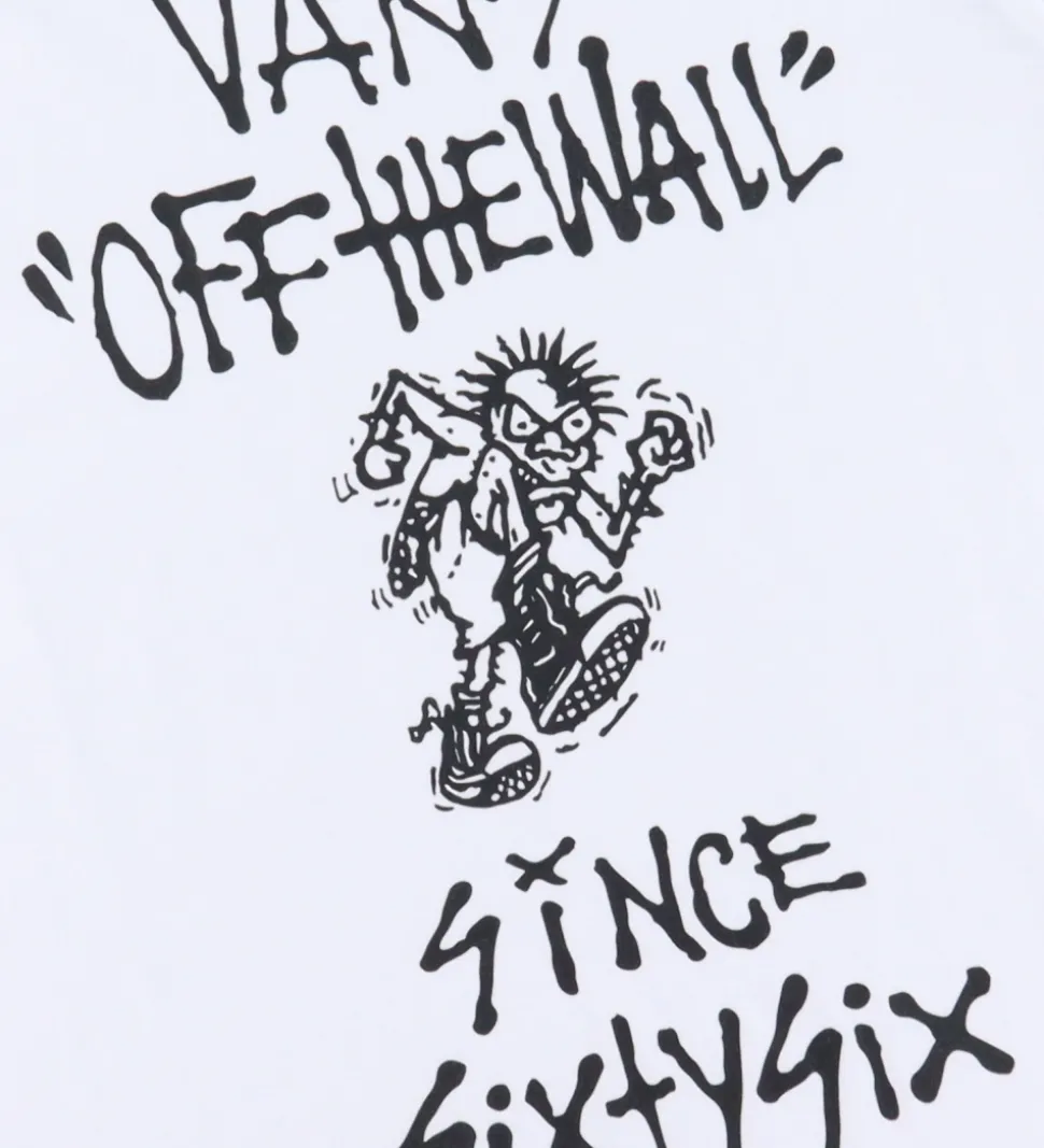 Vans T-shirt - Let Loose - Hvid m. Print