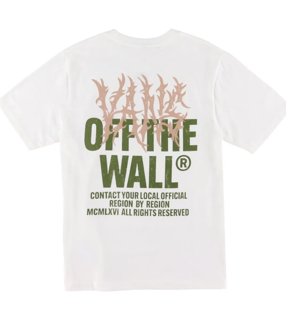 Vans T-Shirt - Metal Wall - Hvid